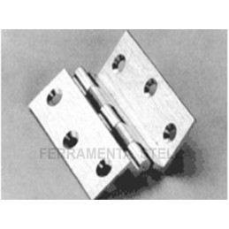 Cerniera profilata in ottone