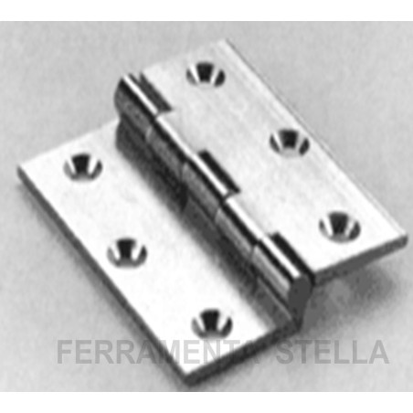 Cerniera profilata in ottone