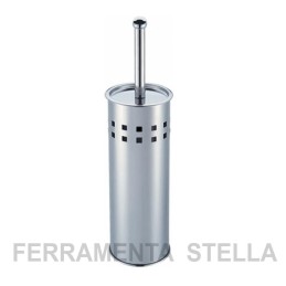Porta scopino inox finitura lucido