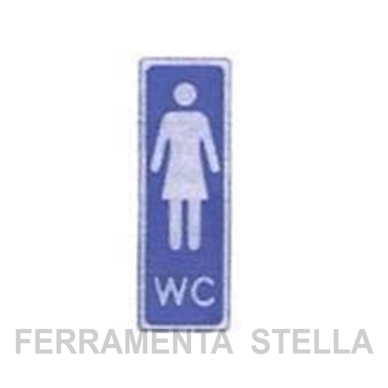 Etichetta adesiva WC DONNE