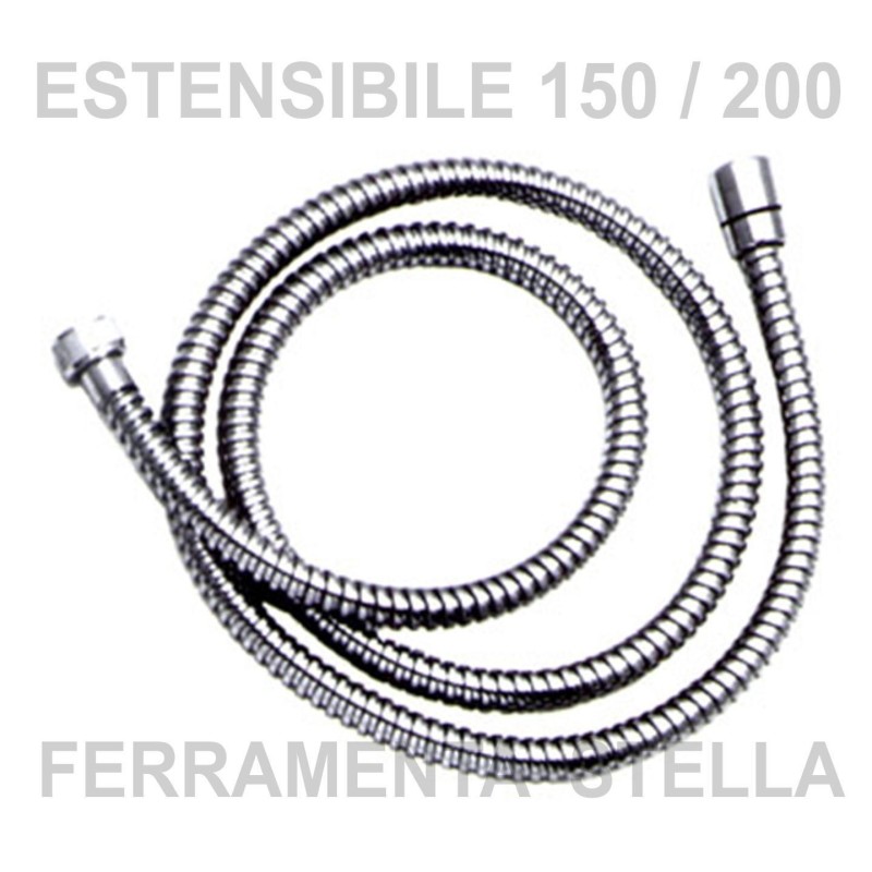 FLESSIBILE DOCCIA METALLO CROMATO
