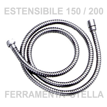 FLESSIBILE DOCCIA METALLO CROMATO