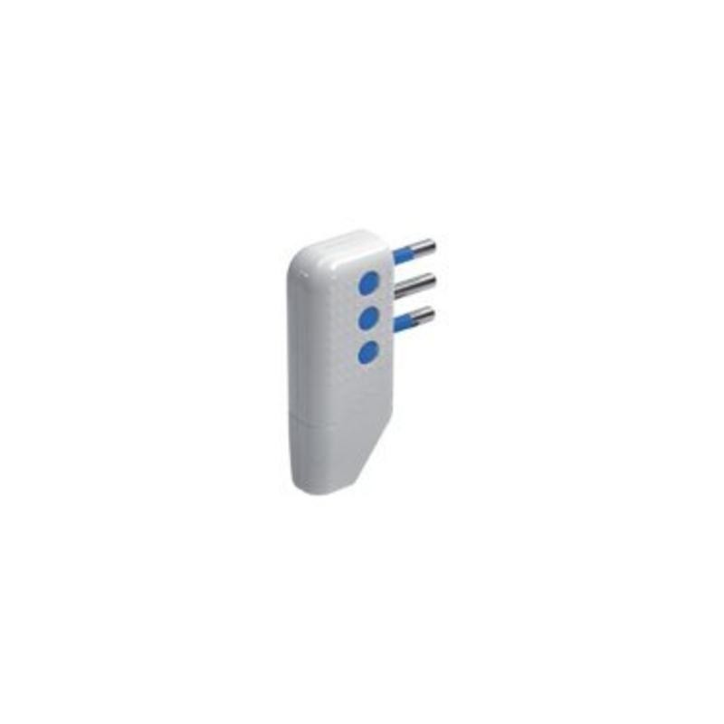 Spina volante ribassata 10A+T bianca