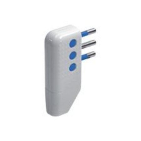 Spina volante ribassata 10A+T bianca