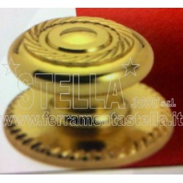 POMO POMOLINO POMELLO POMELLINO CLASSICO OTTONE ORO LUCIDO CASSETTI ANTA MOBILI 2