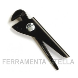PINZA CHIAVE GIRATUBI GIRA TUBO TUBI PAPPAGALLO REGOLABILE CON RULLINO BLITZ 180 MM - PICCOLA 2