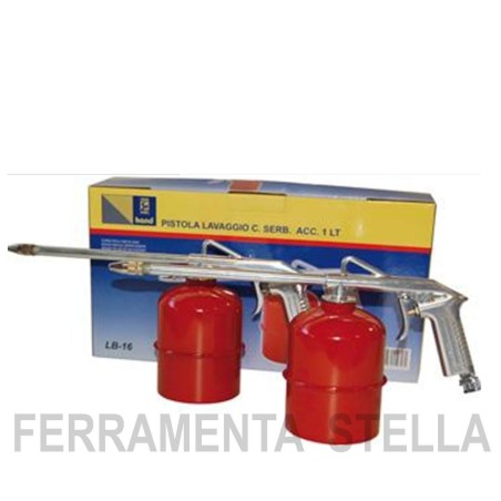 Pistola lavaggio con serbatoio