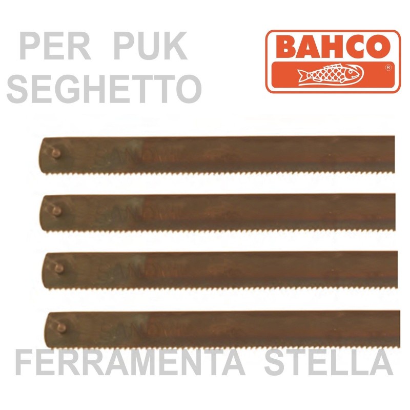 Lame di ricambio per seghetto puk
