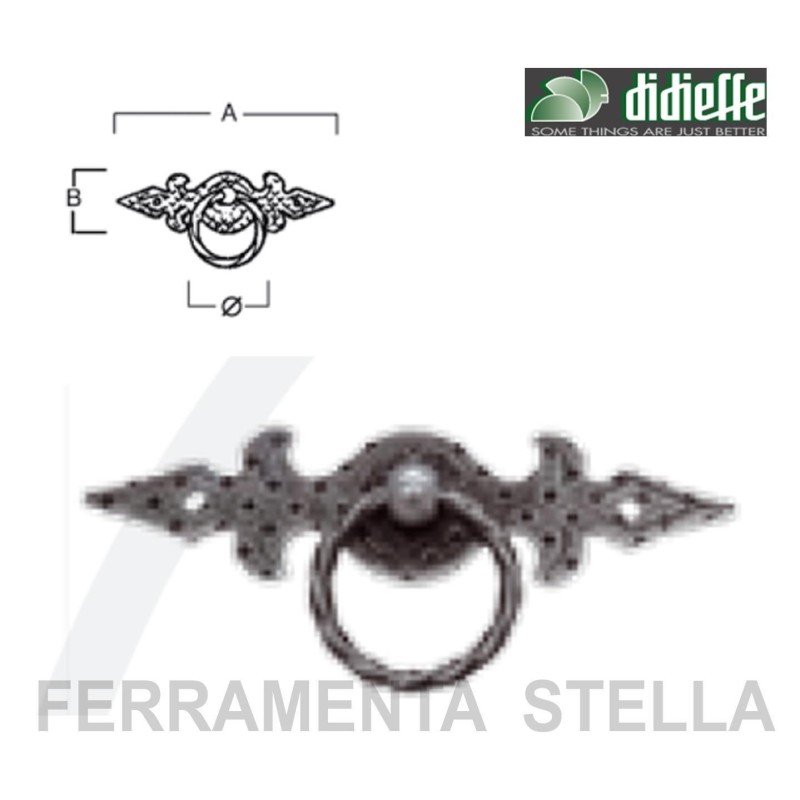 Pendente ferro battuto serie Tirolo