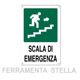 Scala di emergenza salire dx