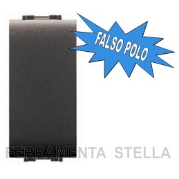 FALSO POLO INTERRUTTORE LIFE TIPO BTICINO LIVING TICINO PRESA FRUTTO GRIGIO 2