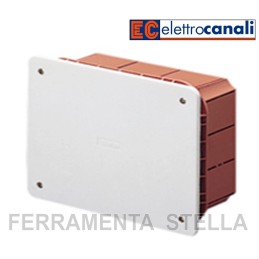 SCATOLA CONTENITORE di DERIVAZIONE a INCASSO x PARETI A MURARE - 196 X 152 X 70 2