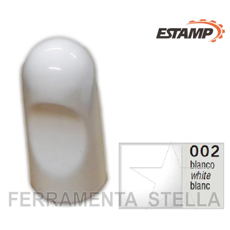 Pomolino bianco diam. 12 mm