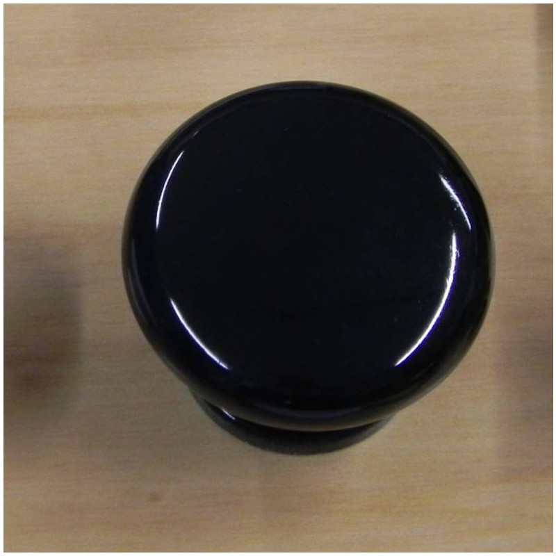 POMOLO POMOLINO METALLO NERO POMELLINO POMELLO CASSETTI MOBILI ANTA CASSETTO