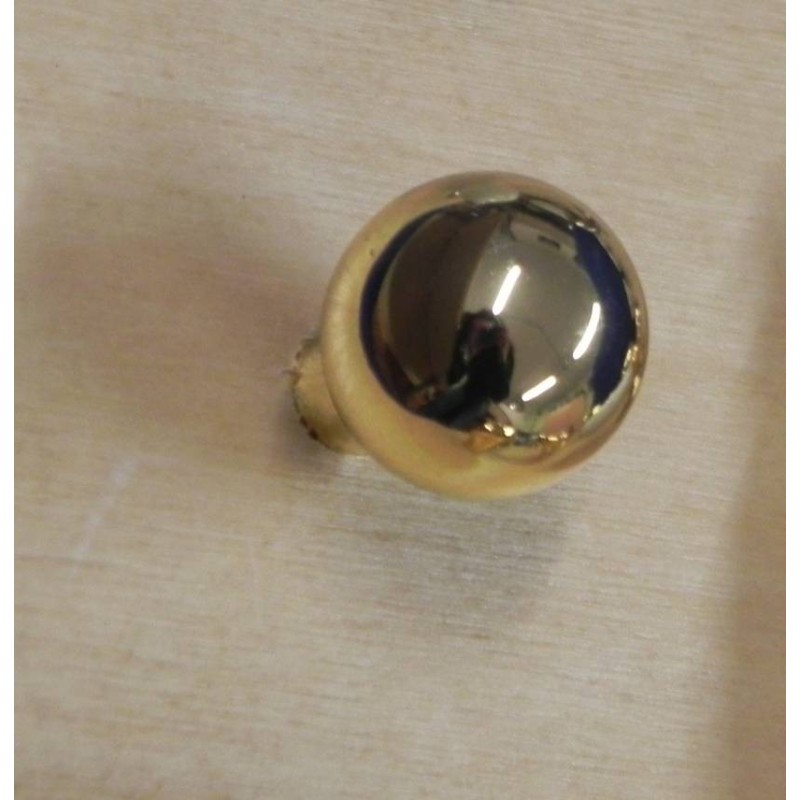 Pomolino oro diam. 18 mm