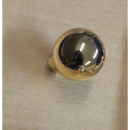 Pomolino oro diam. 18 mm
