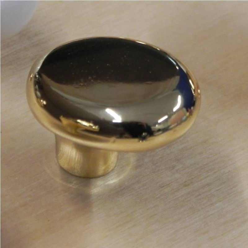 Pomolino oro lucido 37 x 30 mm