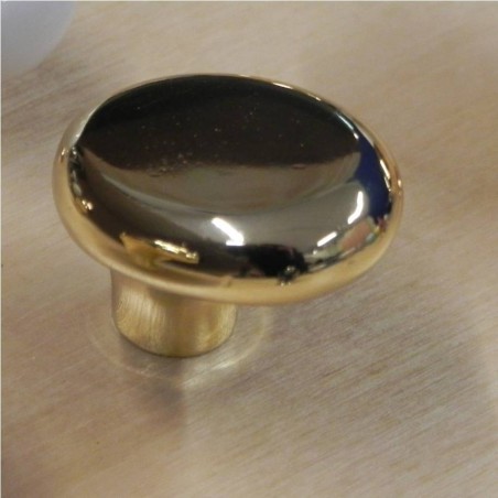 Pomolino oro lucido 37 x 30 mm