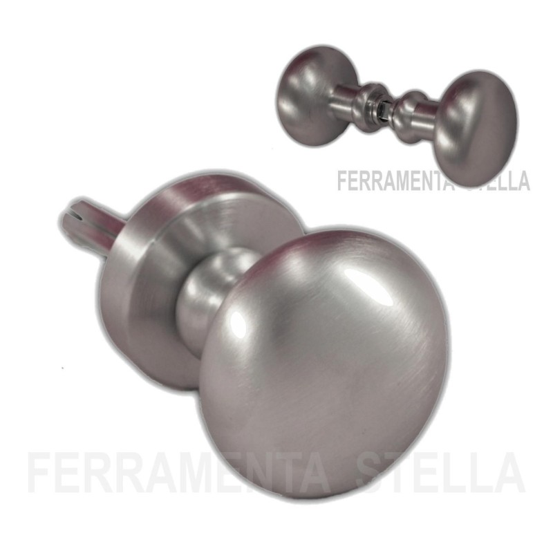 Coppia pomolo LUX con molla