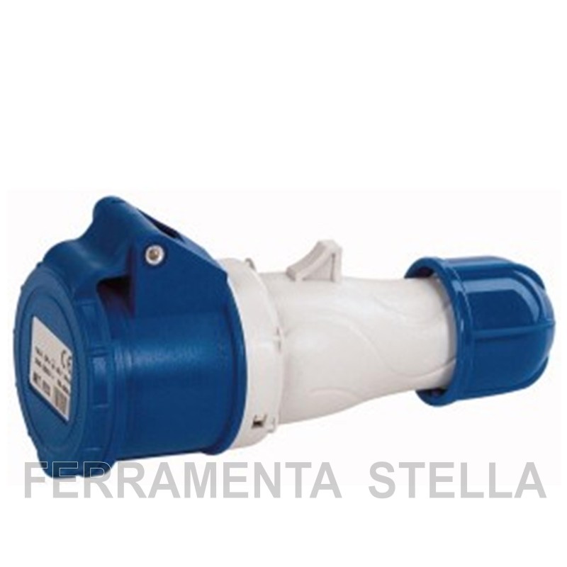 PRESA INDUSTRIALE DIRITTA 16 A MONTAGGIO RAPIDO