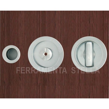 Kit per porte scorrevoli nicchie tonde con pomolo