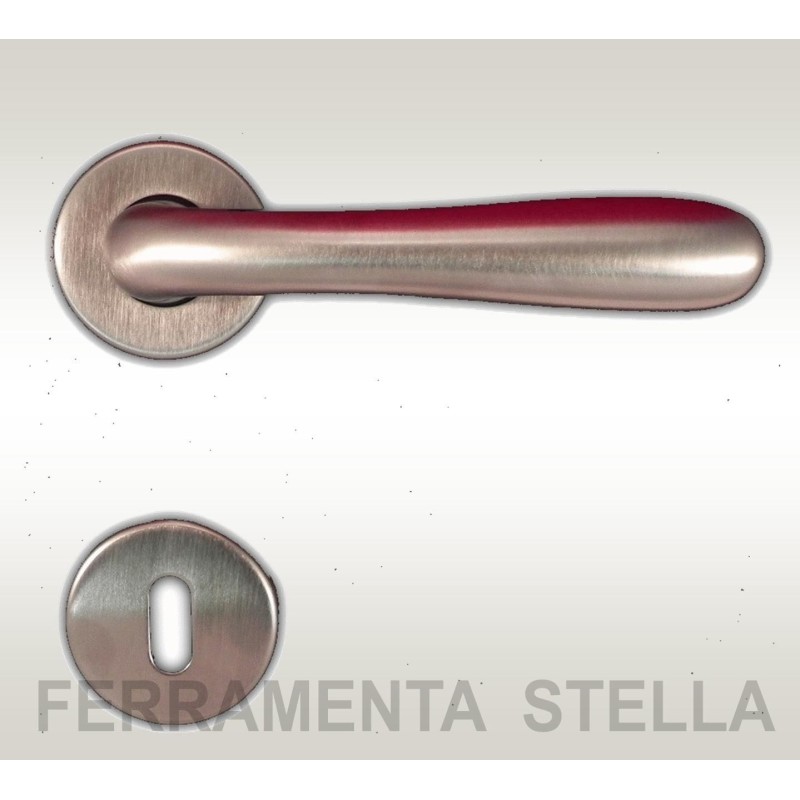 Maniglia per porta con rosetta