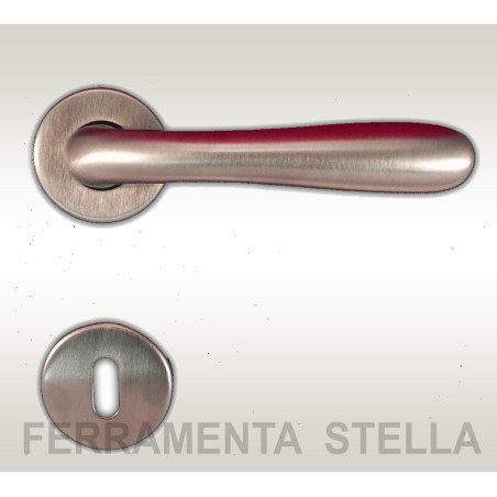 Maniglia per porta con rosetta