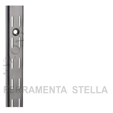 CREMAGLIERA REGGIMENSOLA REGGI MENOLA X SCAFFALE CABINA ARMADIO H200 NERO
