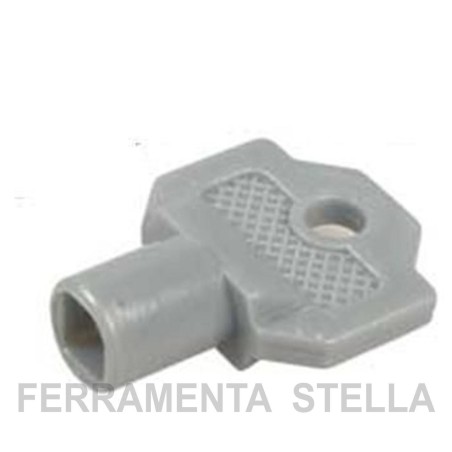 Chiave in plastica per tavellino