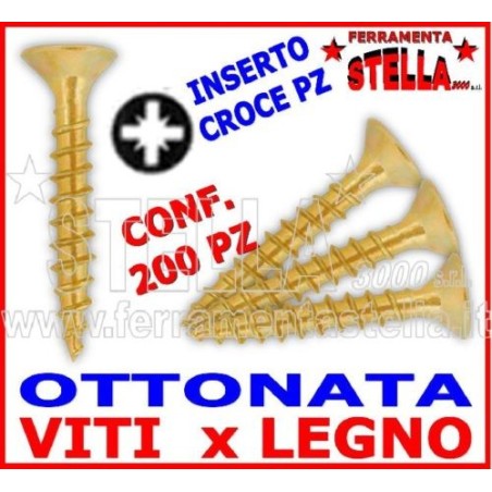 Viti vite truciolare per legno TP CROCE TPS