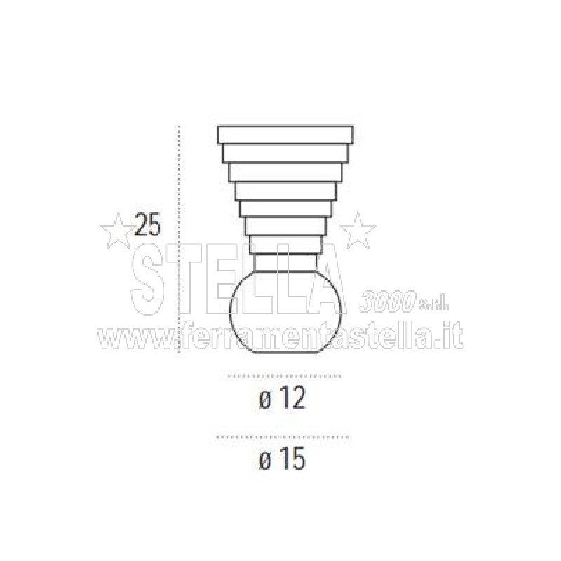POMO POMOLINO POMELLO POMELLINO PIRAMIDE OTTONE ORO ANTE CASSETTI MOBILI CUCINA