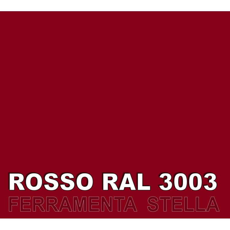 SMALTO PITTURA BOMBOLETTA VERNICE SPRAY ACRILICO 100% VARI COLORE ROSSO RUBINO RAL 3003
