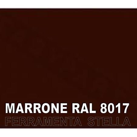 SMALTO PITTURA BOMBOLETTA VERNICE SPRAY ACRILICO 100% VARI COLORE MARRONE 8017 RAL
