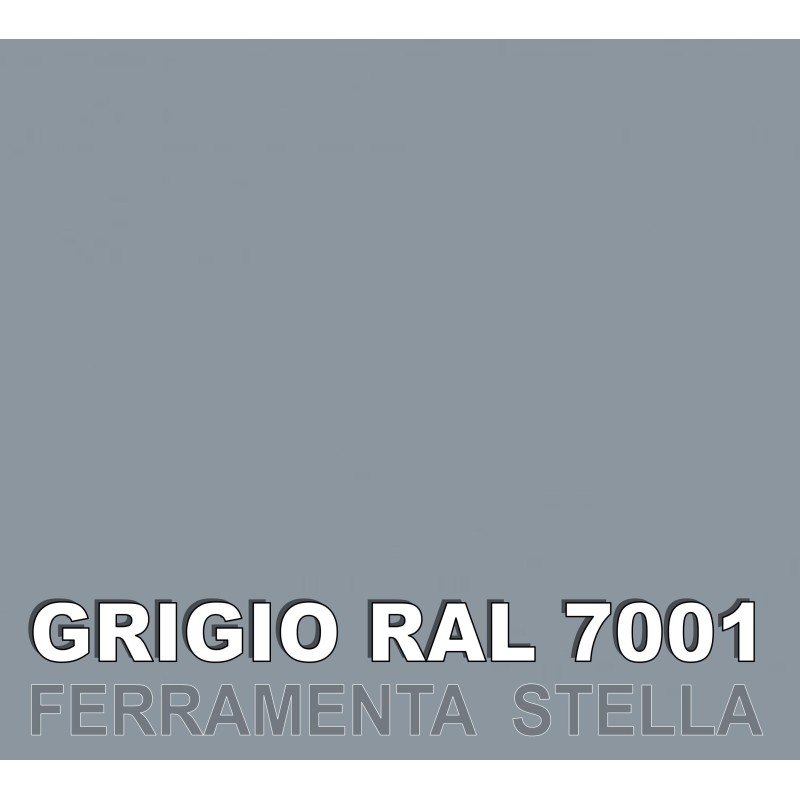 SMALTO PITTURA BOMBOLETTA VERNICE SPRAY ACRILICO 100% VARI COLORE GRIGIO ARGENTO RAL 7001
