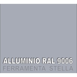 SMALTO PITTURA BOMBOLETTA VERNICE SPRAY ACRILICO 100% VARI COLORE GRIGIO ALLUMINIO RAL 9006