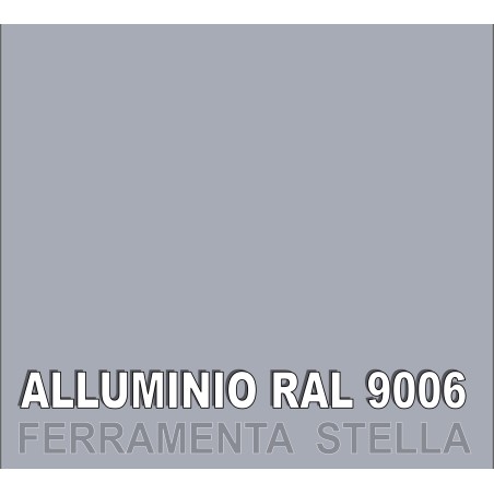 SMALTO PITTURA BOMBOLETTA VERNICE SPRAY ACRILICO 100% VARI COLORE GRIGIO ALLUMINIO RAL 9006