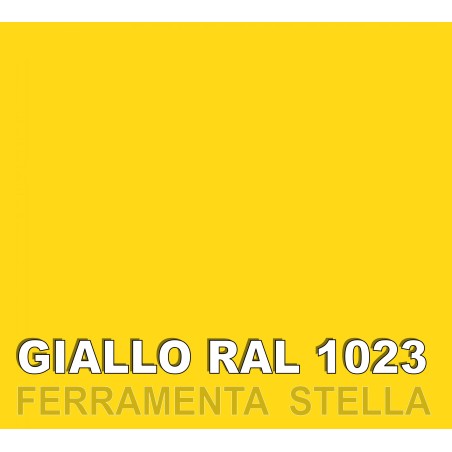 SMALTO PITTURA BOMBOLETTA VERNICE SPRAY ACRILICO 100% VARI COLORE GIALLO TRAFFICO RAL 1023