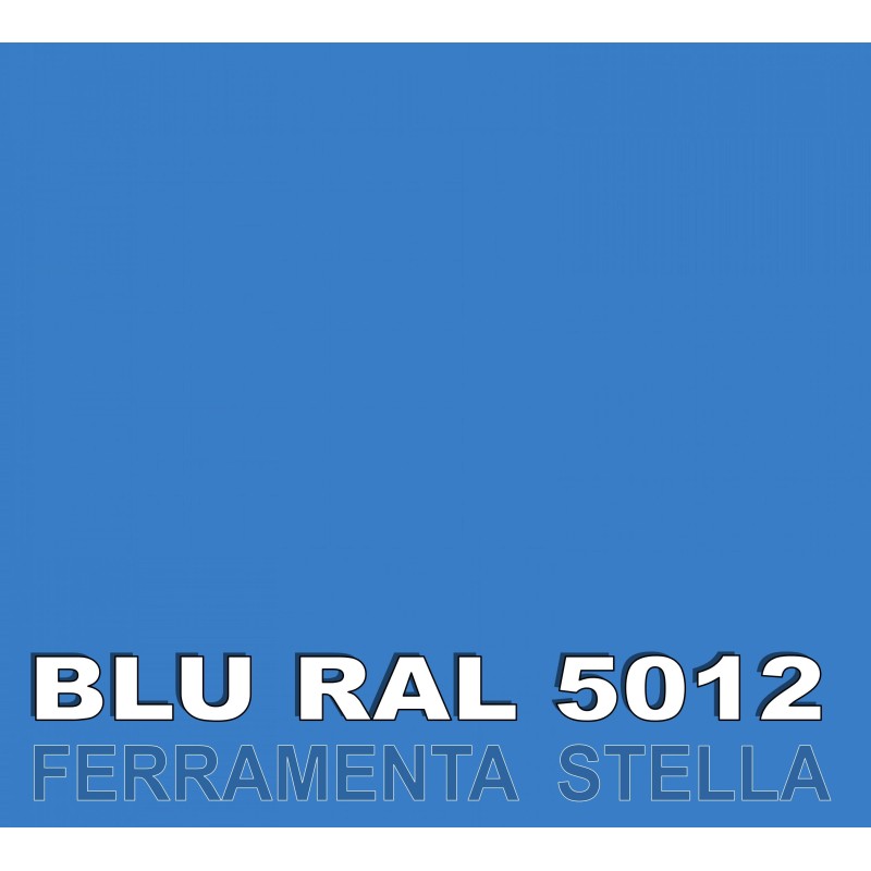 SMALTO PITTURA BOMBOLETTA VERNICE SPRAY ACRILICO 100% VARI COLORE AZZURRO RAL 5012