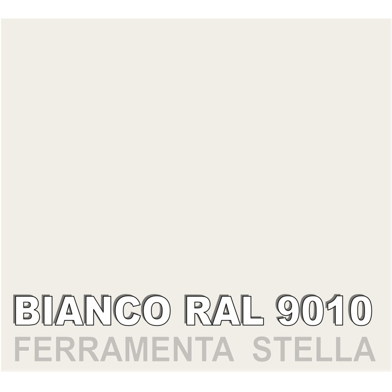 SMALTO PITTURA BOMBOLETTA VERNICE SPRAY ACRILICO 100% VARI COLORE BIANCO LUCIDO RAL 9010