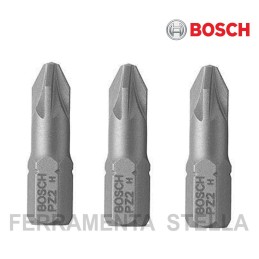 SET 3 BIT AVVITAMENTO AVVITARE BOSCH INSERTI TRAPANO AVVITATORE P Z 3 2