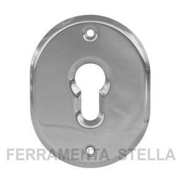 Bocchetta mostrina placchetta cilindro foro yale | ferramentastella.it 2