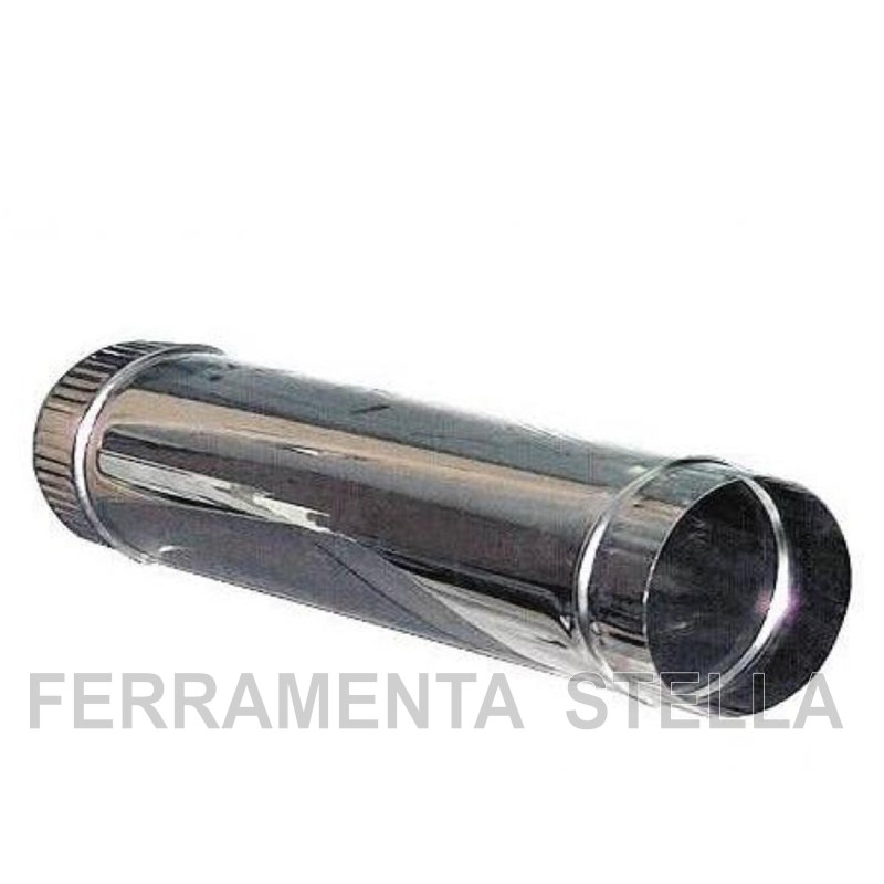 TUBI IN ACCIAIO INOX x TUBO STUFA A LEGNA STUFE CAMINO FORNO DA 1 MT TUBI IN ACCIAIO INOX x TUBO STUFA A LEGNA STUFE CAMINO FORNO DA 1 MT