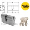 CILINDRO SAGOMATO YALE OTTONE PER SERRATURA A INFILARE