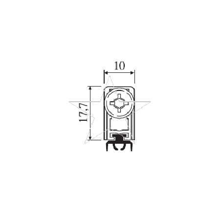 Paraspifferi sottoporta automatico 920 Comaglio | ferramentastella.it