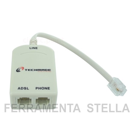 FILTRO PER CONNESSIONE ADSL A PLUG ADSL RJ11