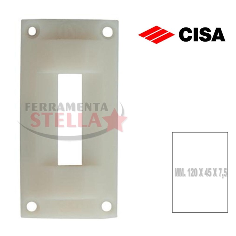 CONTROPIASTRA CISA 06072 PER SERRATURA ELETTRICA IN NYLON