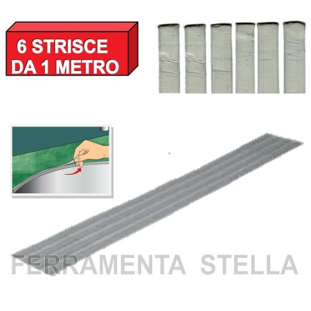 SIGILLANTE SIGILLA GRIGIO x LAVELLI CUCINE PIANI COTTURA VETRO METALLO MM 10 x 2