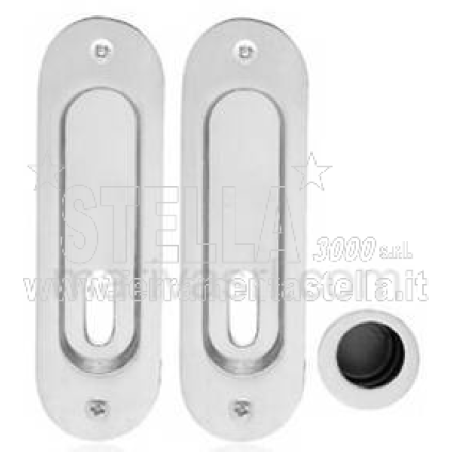 Kit porte scorrevoli scrigno mariva cromo satinato | ferramentastella.it
