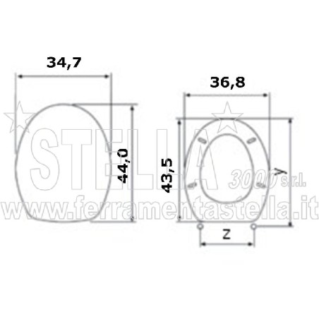 SEDILE WC COPRIVASO COPRIWATER BAGNO COPRI VASO WATER IN LEGNO BIANCO UNIVERSALE