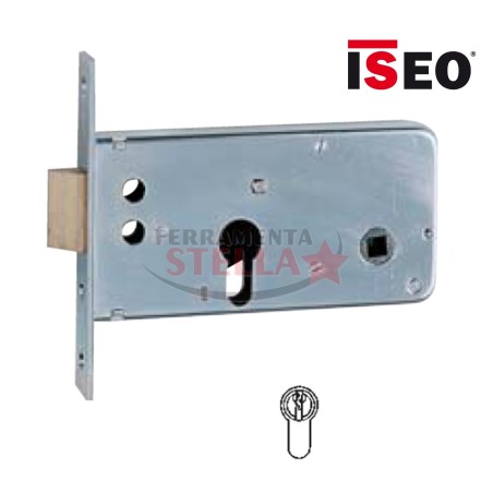 SERRATURE a FASCIA PER INFISSI IN FERRO E ALLUMINIO ISEO FORO YALE 